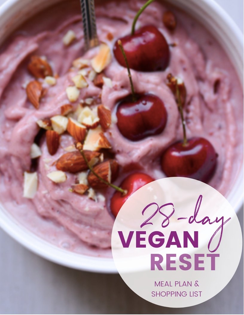 28-Day Vegan Meal Plan & Shopping List #1