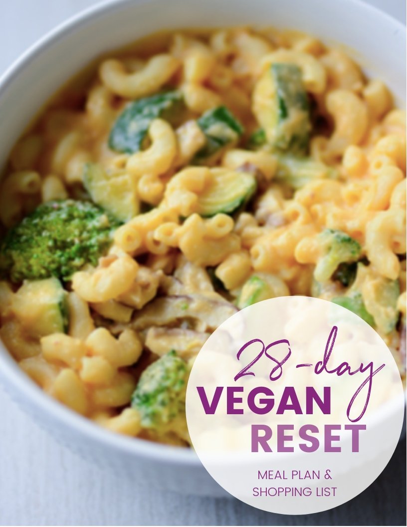 28-Day Vegan Meal Plan & Shopping List #2