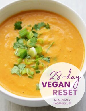 28-Day Vegan Meal Plan & Shopping List #3